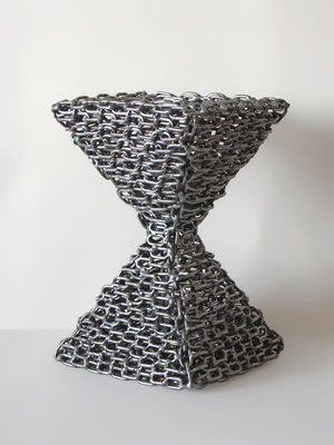 Pyramidal Hourglass by Djordje Aralica - search and link Sculpture with SculptSite.com
