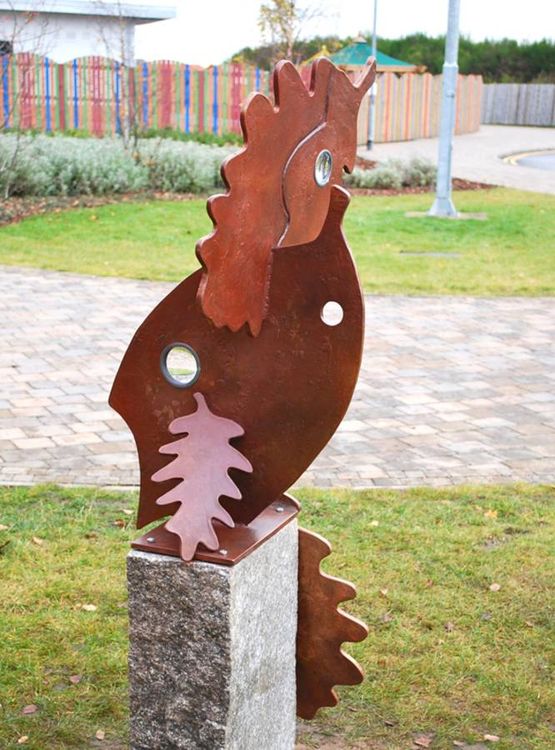 Autumn Leaves by Fanny Christie - search and link Sculpture with SculptSite.com