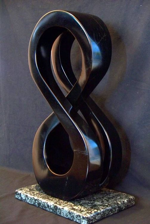 Mirror Image of Infinity  by Jason Nelson - search and link Sculpture with SculptSite.com