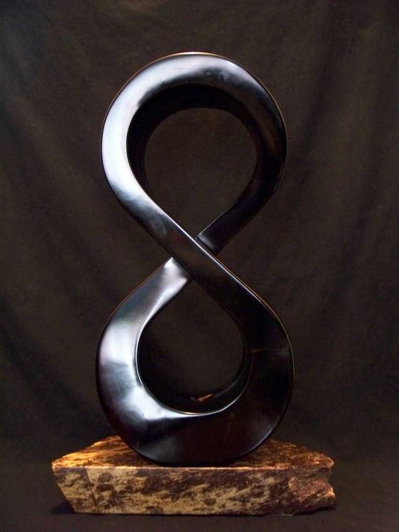 Mirror Image of Infinity  by Jason Nelson - search and link Sculpture with SculptSite.com