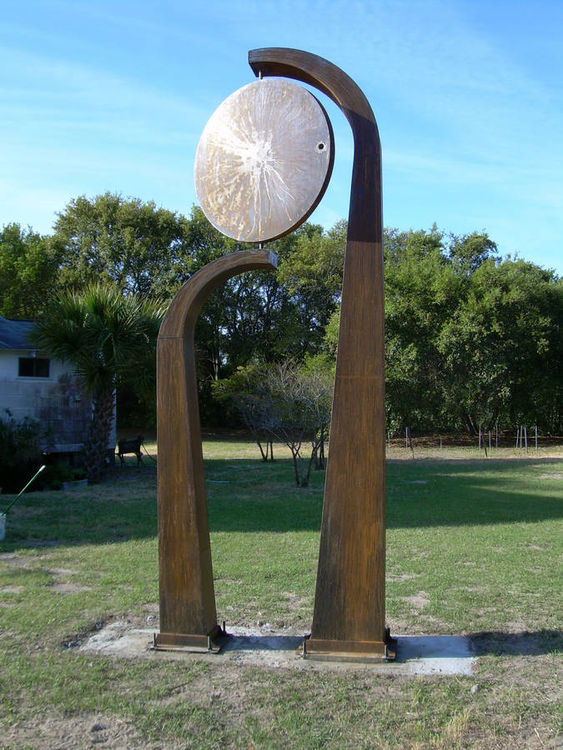 Swagrass and Sun by Jeff Hackney - search and link Sculpture with SculptSite.com