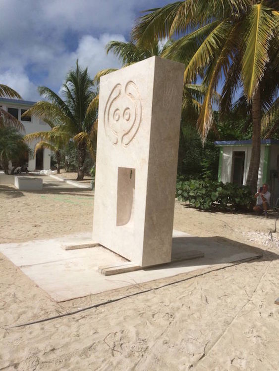 ANGUILLA LOVE SEAT by Jon Barlow Hudson - search and link Sculpture with SculptSite.com