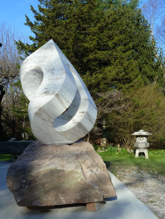 UNCARVED BLOCK VT : TAI CHI by Jon Barlow Hudson - search and link Sculpture with SculptSite.com