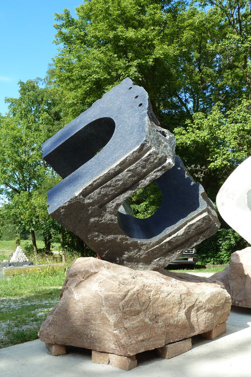 UNCARVED BLOCK WI: TAI CHI by Jon Barlow Hudson - search and link Sculpture with SculptSite.com
