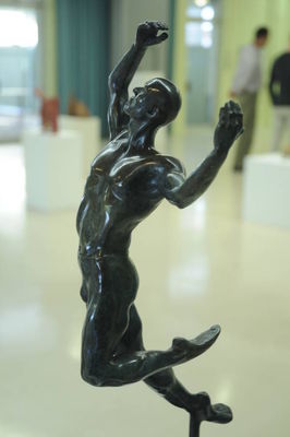 Nijinsky Dreaming  by KrisAnn Ehrich - search and link Sculpture with SculptSite.com