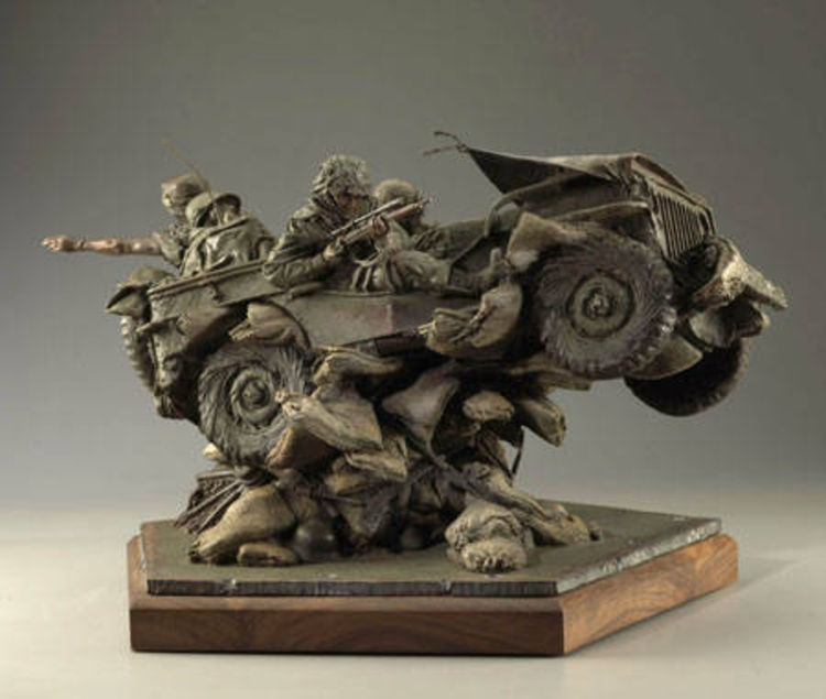 Band of Brothers by James Muir - search and link Sculpture with SculptSite.com