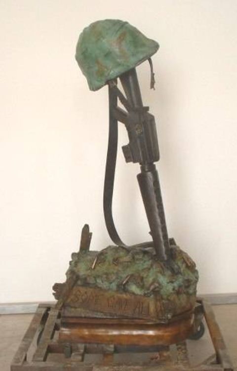 Some Gave All by James Muir - search and link Sculpture with SculptSite.com