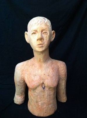 Torso of a Boy by Mark LaRiviere - search and link Sculpture with SculptSite.com