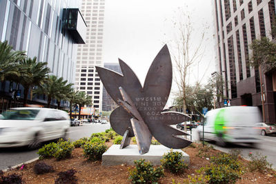 Swamp Flower by Mia Kaplan - search and link Sculpture with SculptSite.com