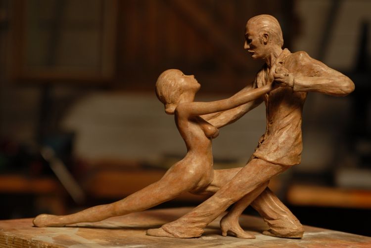 TANGO by PATRICK MONTALTO - search and link Sculpture with SculptSite.com
