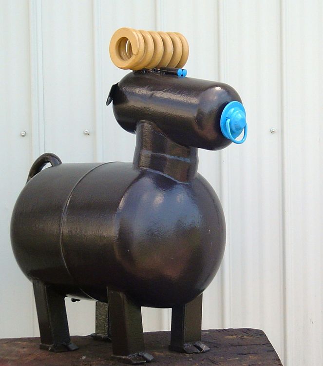brand new heavy-duty ram by Antonin Gauthier - search and link Sculpture with SculptSite.com