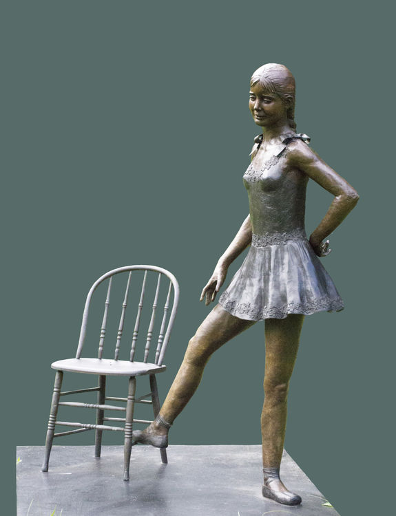 Diaghilev's-Daughter-Choreographer-Jennifer-Lacey by Sterett-Gittings Kelsey - search and link Sculpture with SculptSite.com