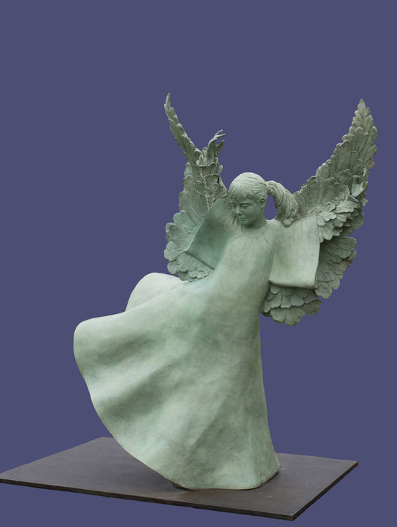 The Freedom Angel Created to Serve America's Veterans by Sterett-Gittings Kelsey - search and link Sculpture with SculptSite.com