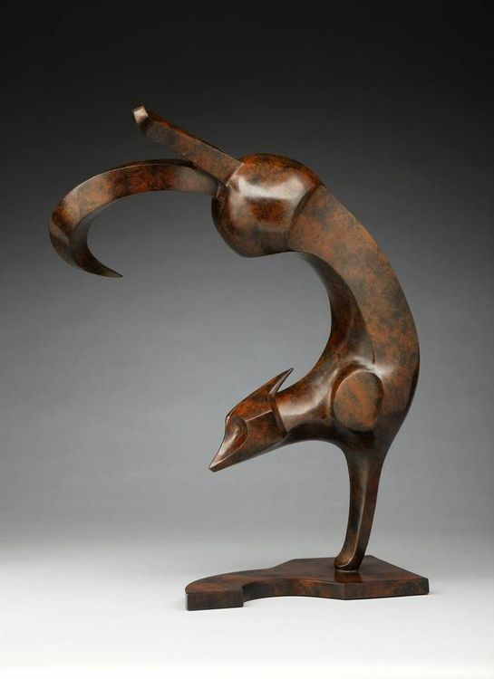 Foxy Lady by Georgene McGonagle - search and link Sculpture with SculptSite.com
