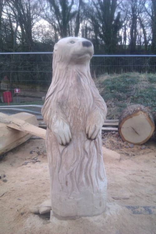 Otter by Simon Archer - search and link Sculpture with SculptSite.com